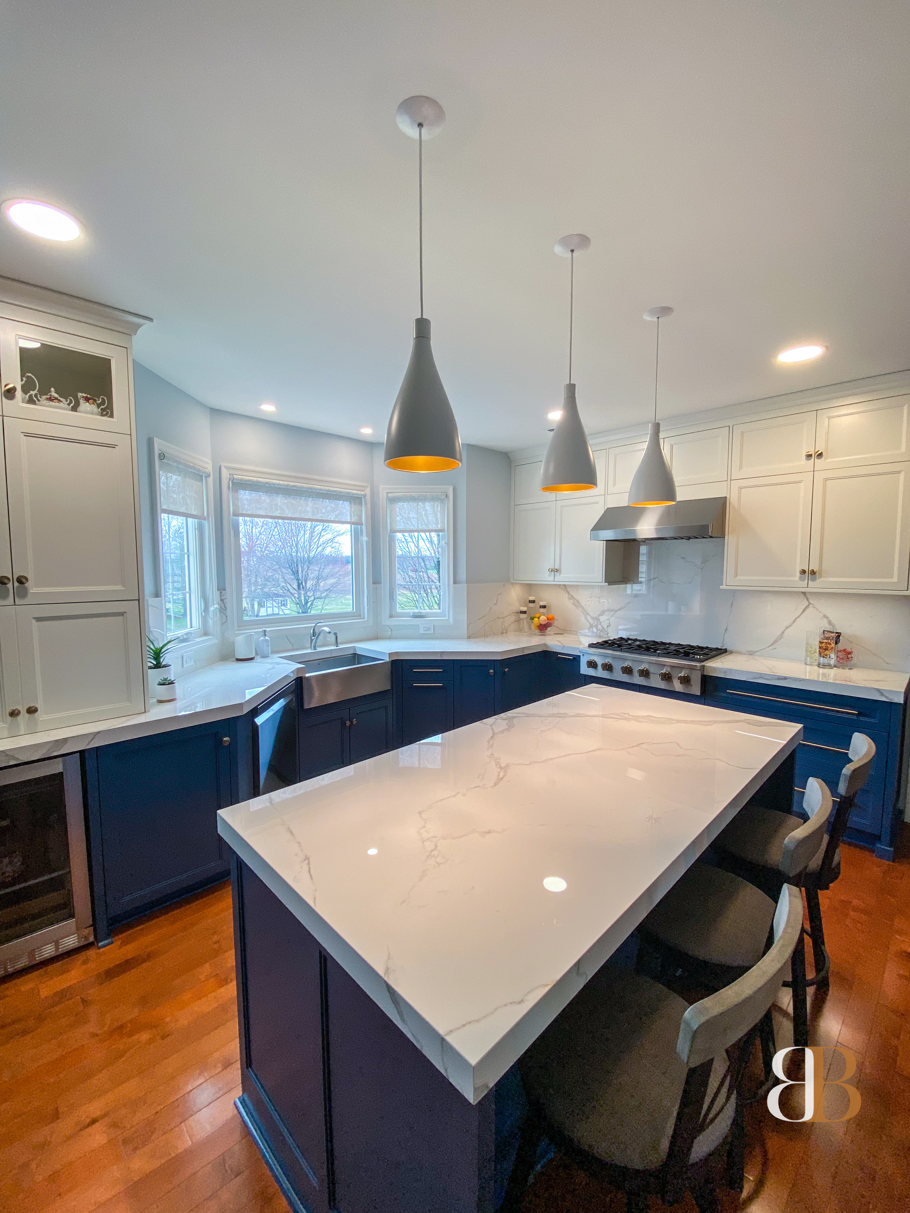 Contemporary kitchen remodel in Villanova by B&B Associates Creations — photo 2